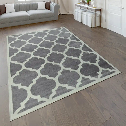Tapis Original Arceau - Gris et Blanc