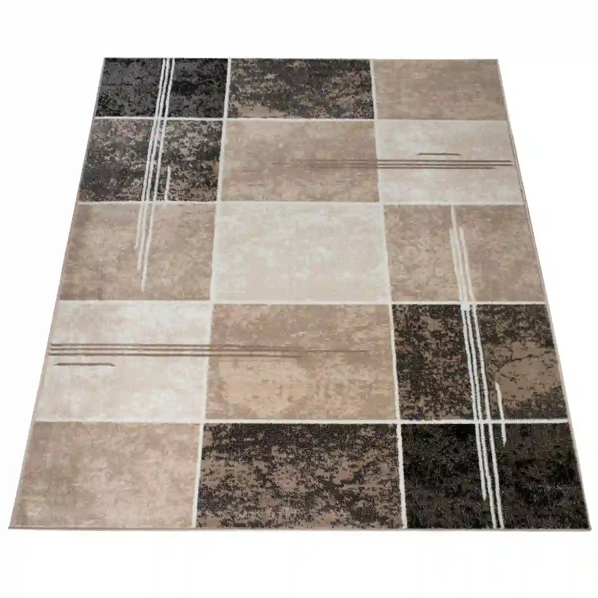 Tapis Original Trix Marron sur fond blanc