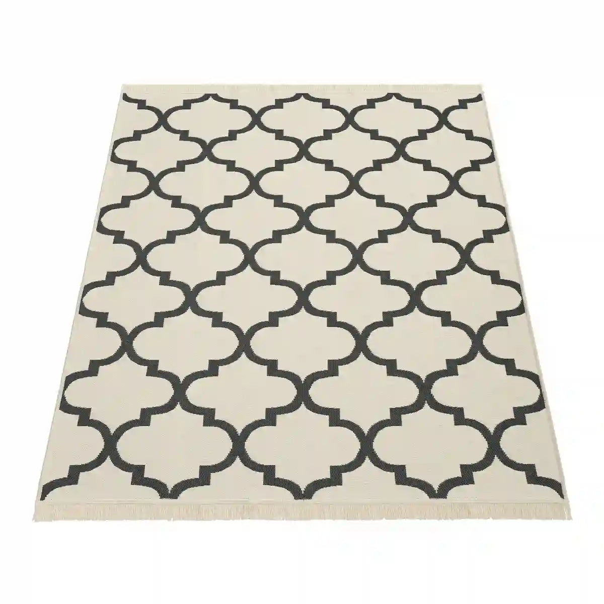 Tapis Oriental Royaliz Réversible cream sur fond blanc