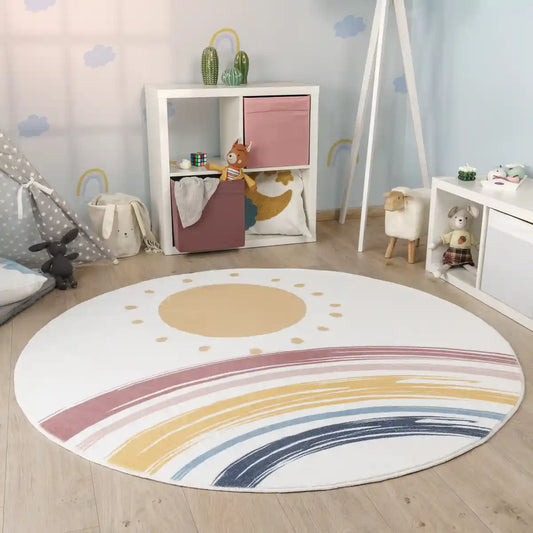 Tapis Rond Enfant Solarc - Tapis chambre enfant