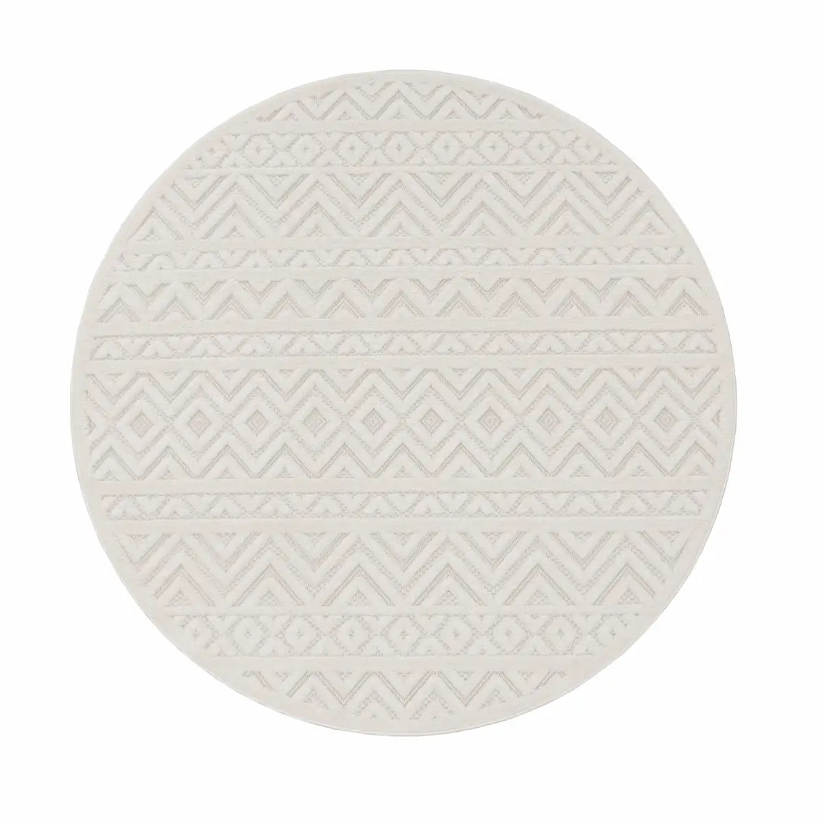 Tapis Rond Zagora Cream