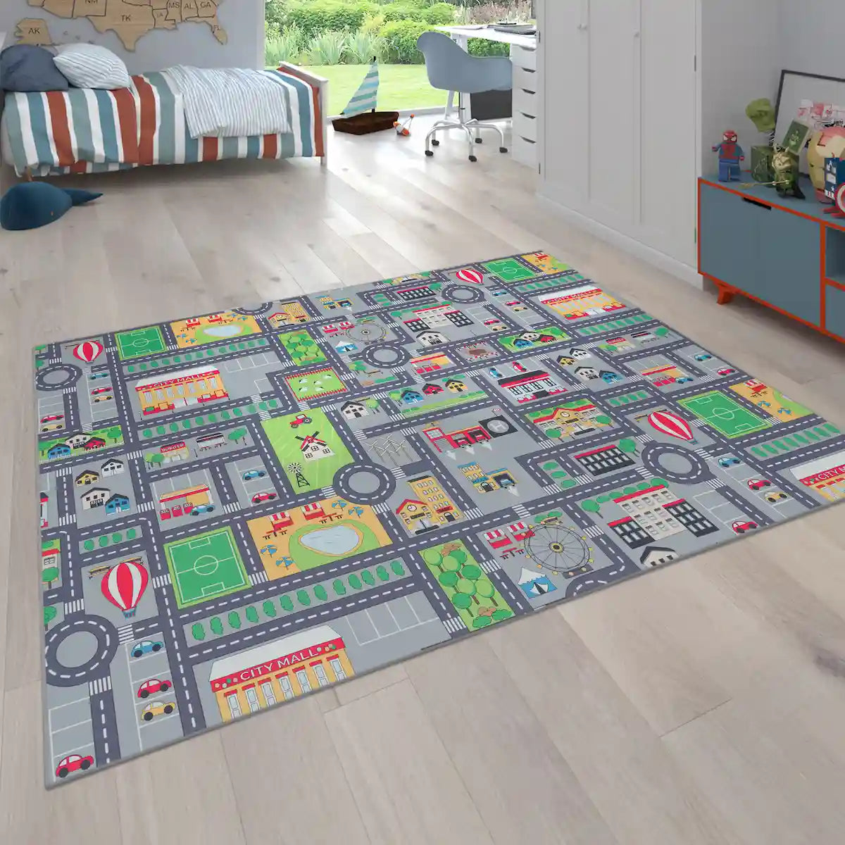 Tapis Route Enfant City