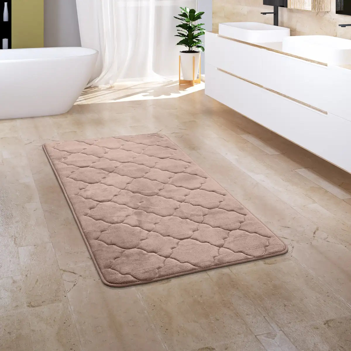 Tapis Salle de Bain Royala - Beige