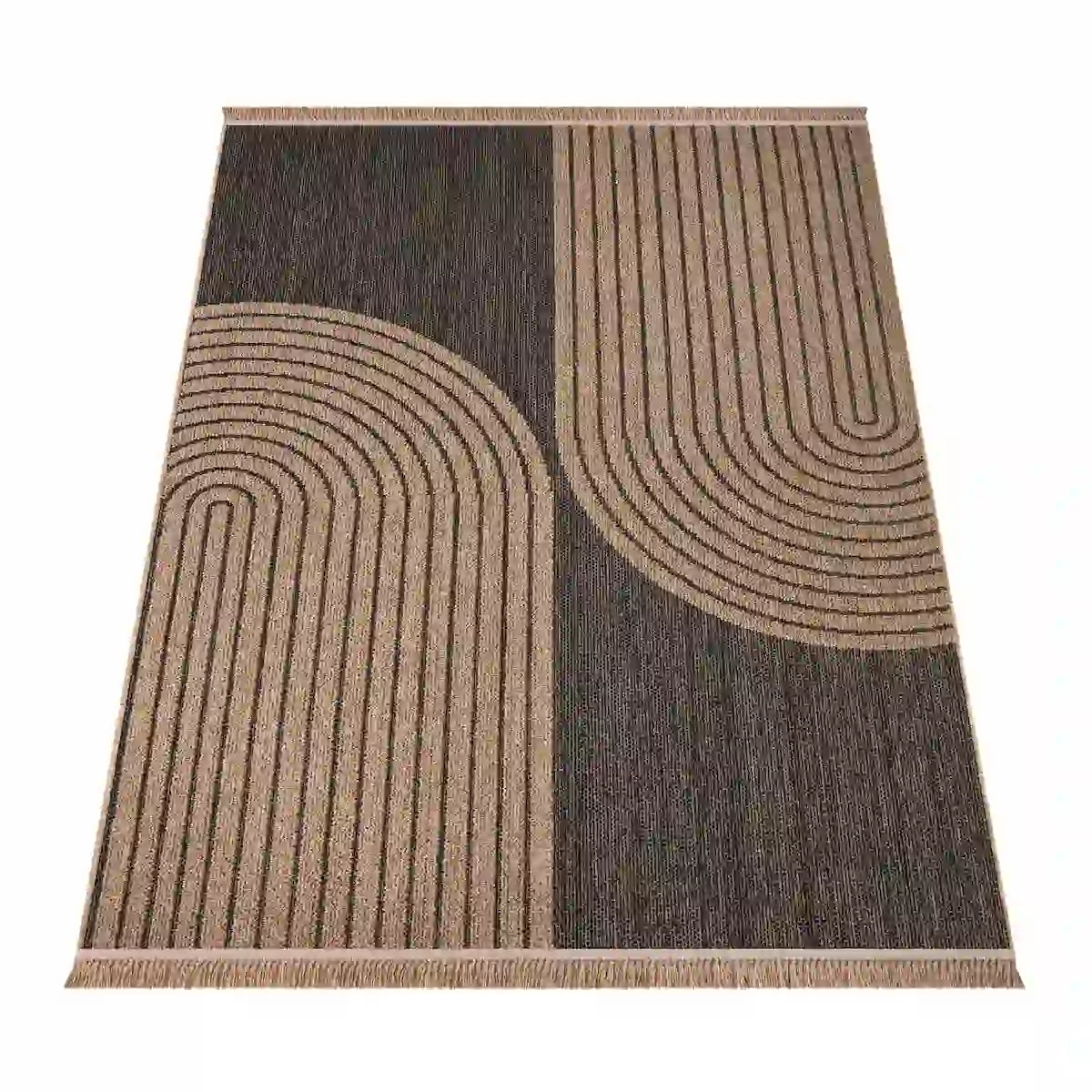 Tapis Scandinave Bizo - Fond blanc