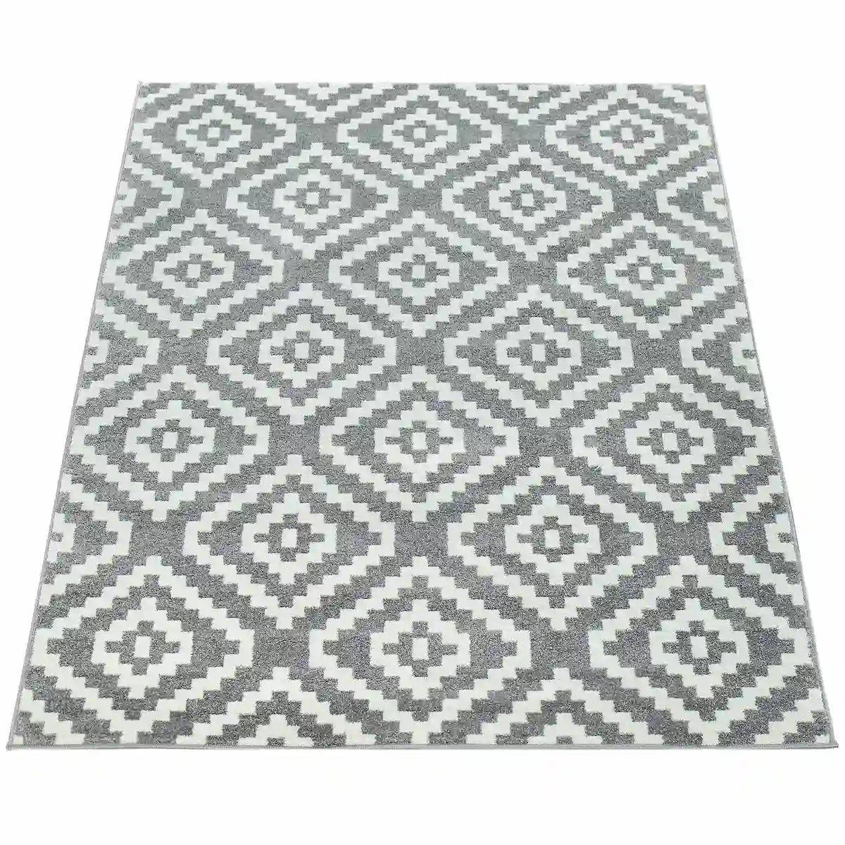 Tapis Scandinave Losato - Fond Blanc