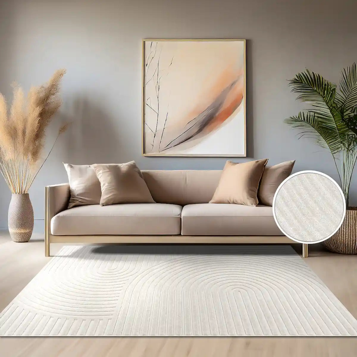 Tapis Scandinave Modevo - Cream