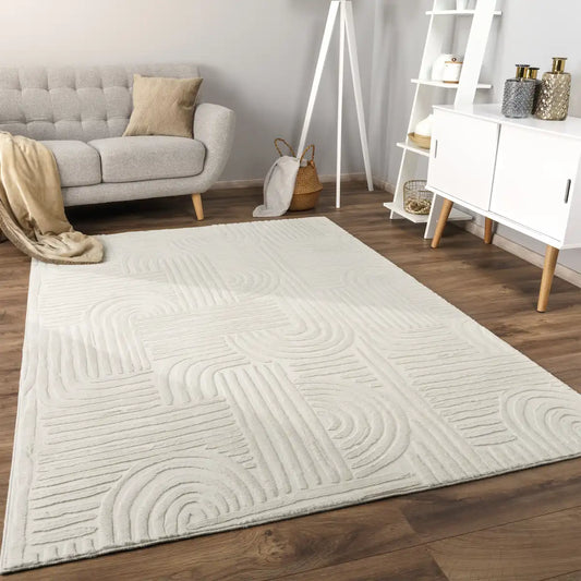 Tapis Scandinave Nila - Crème