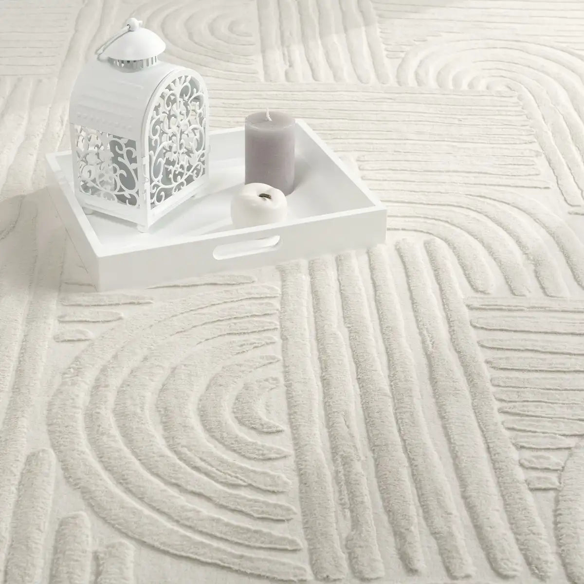 Détails Tapis Scandinave Nila