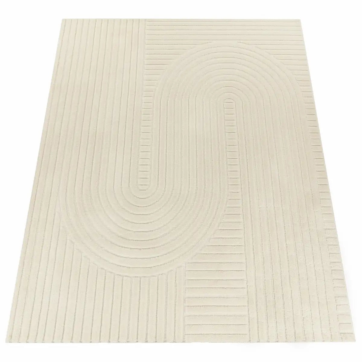 Tapis Scandinave Vuvo sur fond blanc