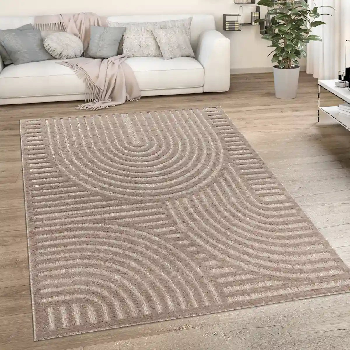 Tapis Scandinave Zola - Beige
