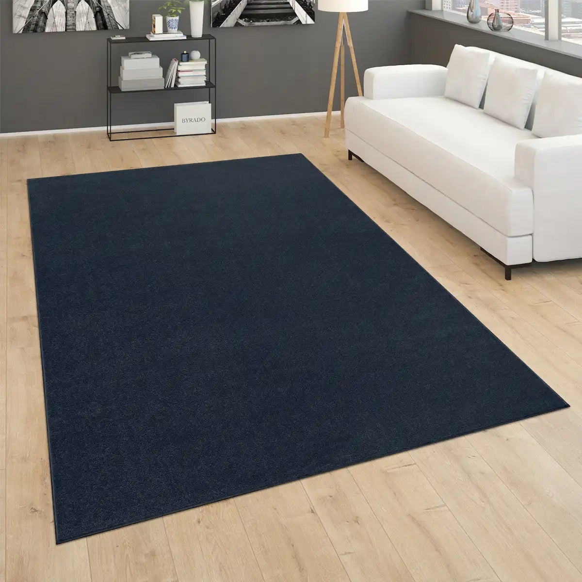 Tapis Uni Basic Marine