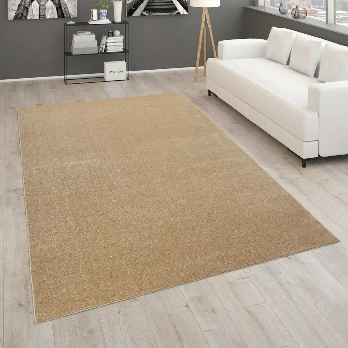 Tapis Uni Basic Or