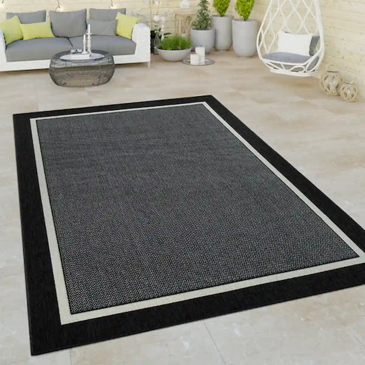 Tapis Uni Notuva Noir