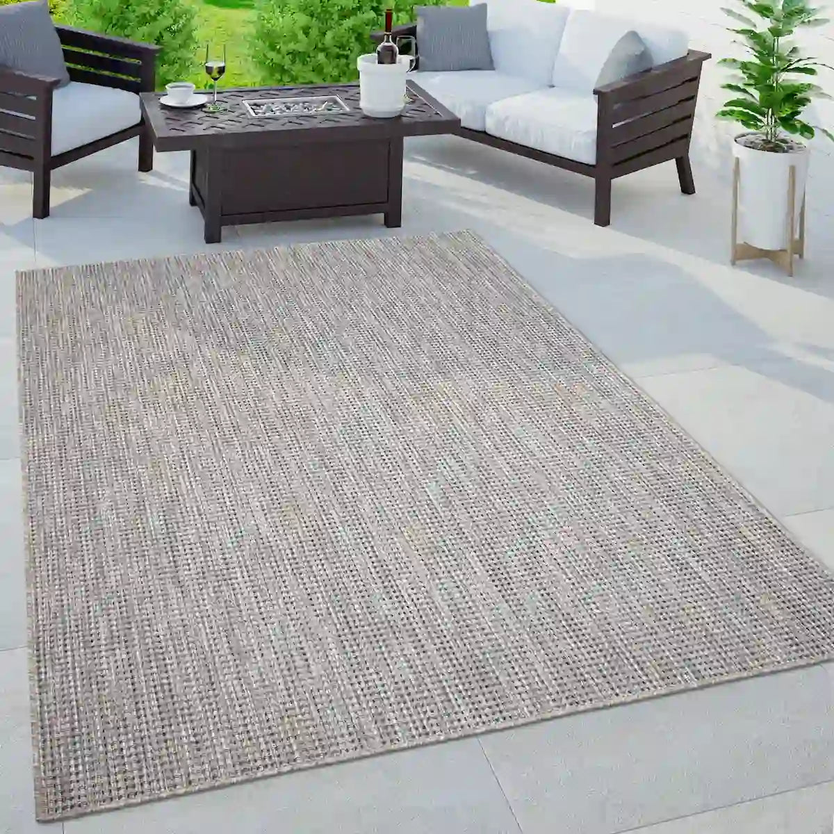Tapis Uni Tisseo Bleu