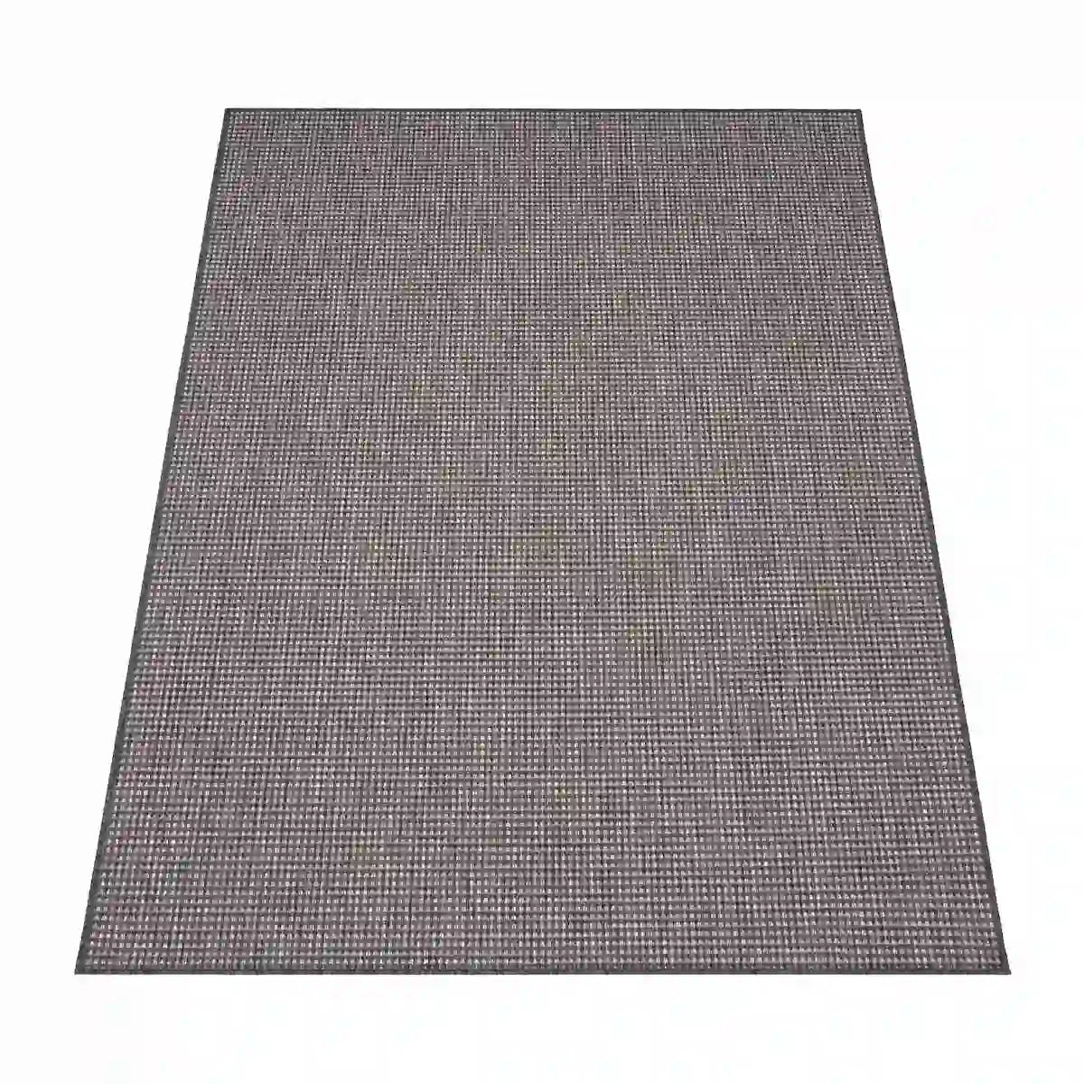 Tapis Uni Tisseo Anthracite sur fond blanc