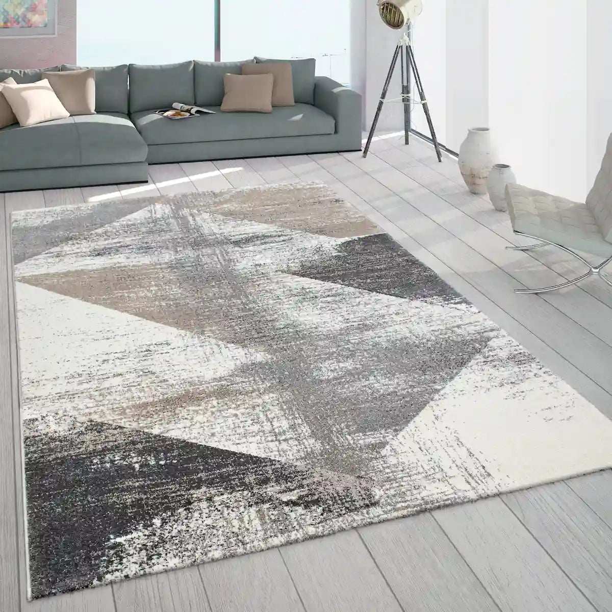 Tapis Vintage Veldora - Gris