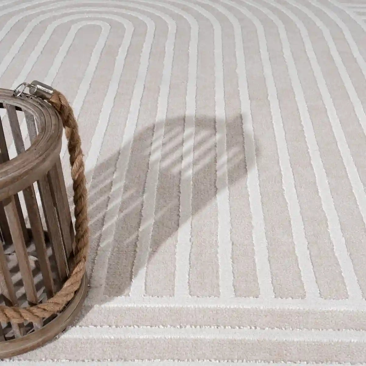 Détails Tapis Scandinave Alena