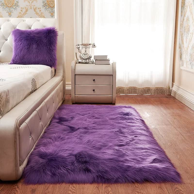 Tapis Doux Violet - Hoca Design