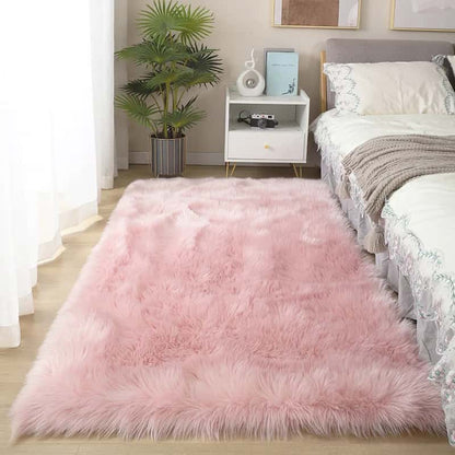 Tapis Doux Rose Clair - Hoca Design