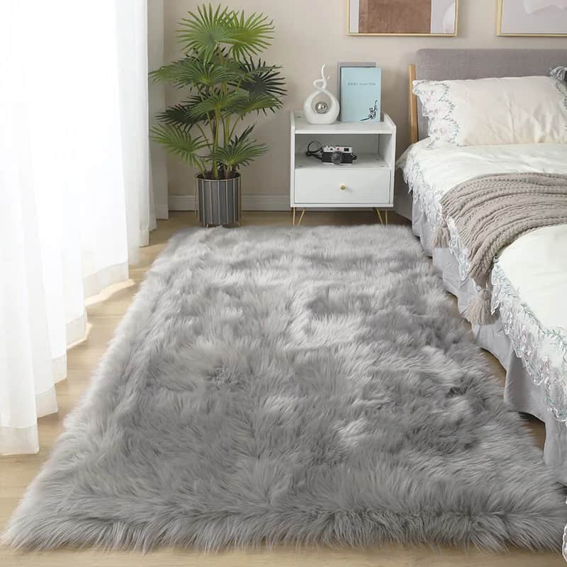 Tapis Doux Gris - Hoca Design