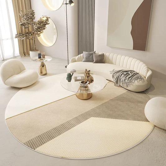 Tapis rond design - acesia - Hoca Design