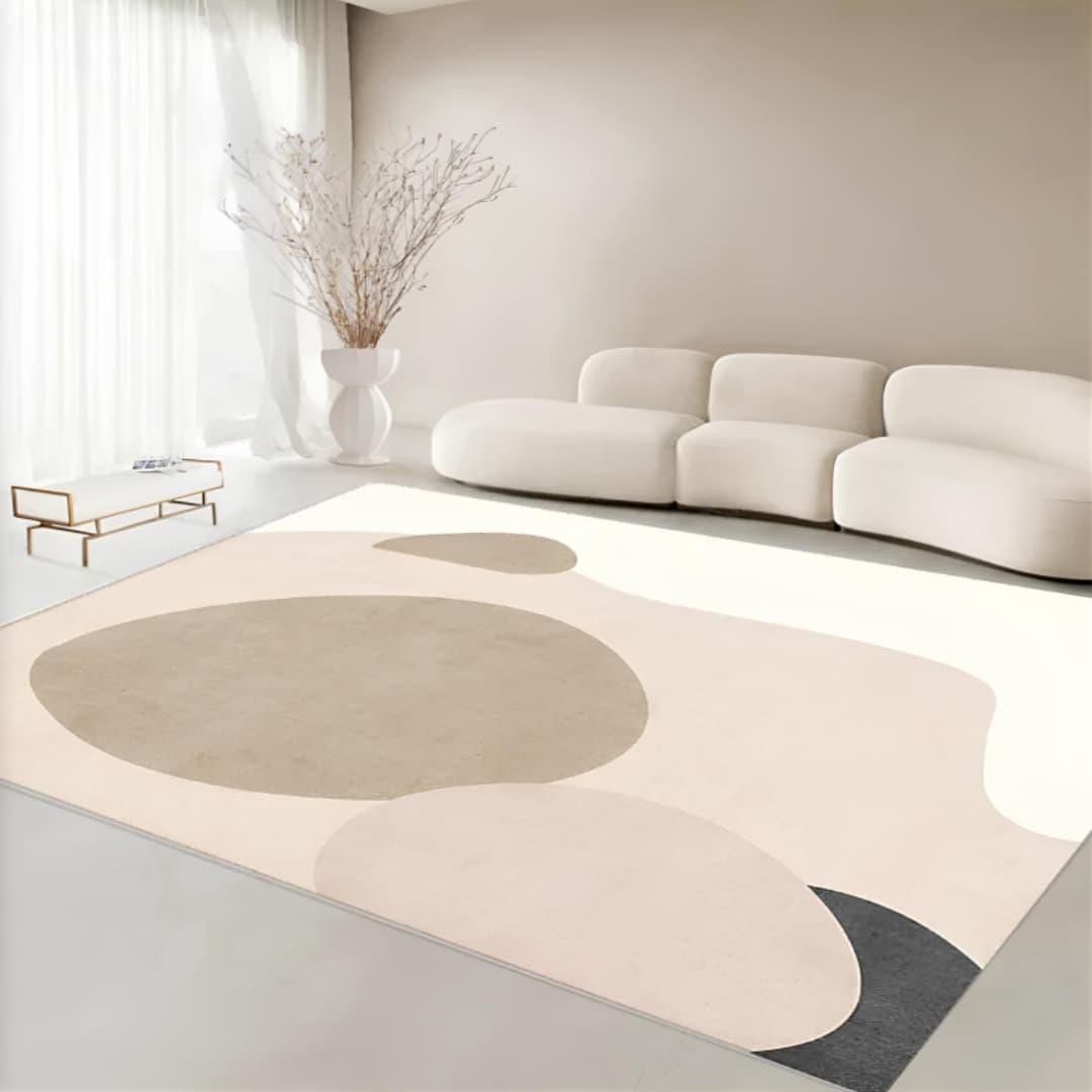 Tapis salon design - aquarelle - Hoca Design