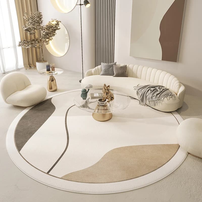 Tapis rond design - Balpa - Hoca Design