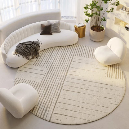 Tapis rond design - Bamolea - Hoca Design