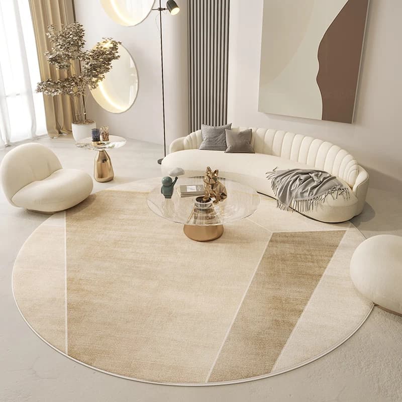 Tapis rond design - caire - Hoca Design