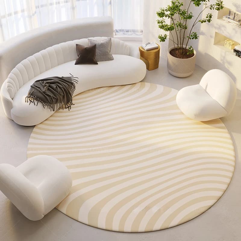 Capret -Tapis rond design Capret - Hoca Design