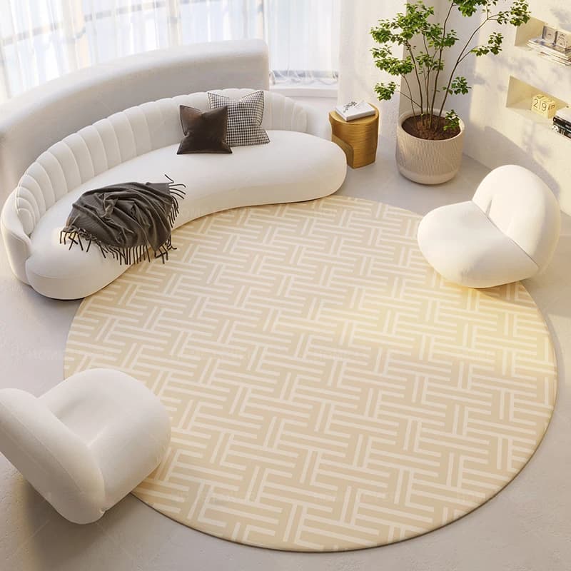 Tapis rond design - Edge - Hoca Design