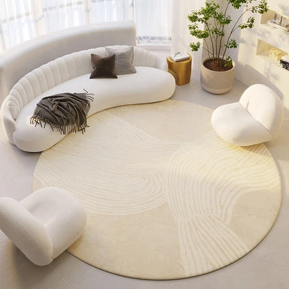 Tapis rond design - eloca - Hoca Design