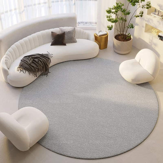 Tapis rond design - grisey - Hoca Design