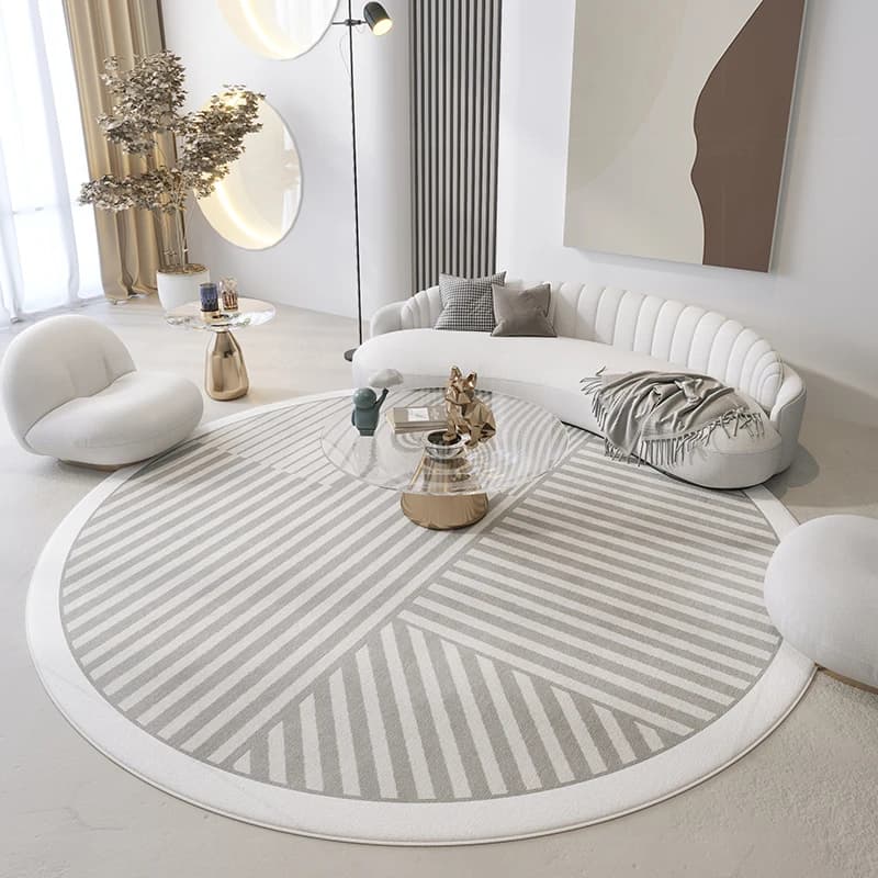 Tapis rond design - hoop - Hoca Design