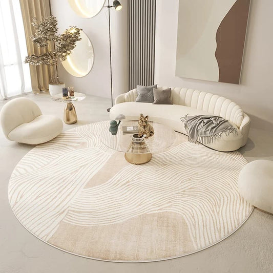 Tapis rond design - prisma - Hoca Design