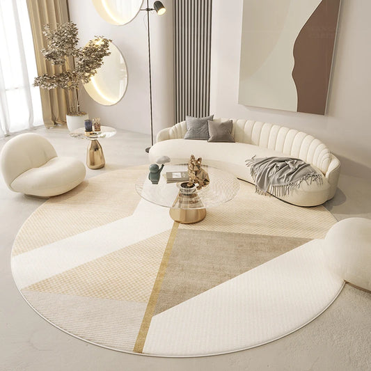 Tapis rond design - luxa - Hoca Design