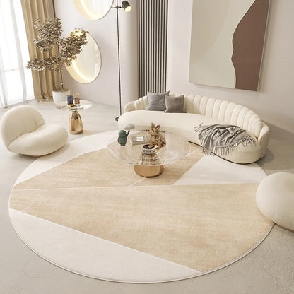 Tapis rond design - lucca - Hoca Design