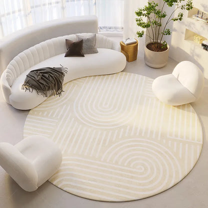 Tapis rond design - solfu - Hoca Design