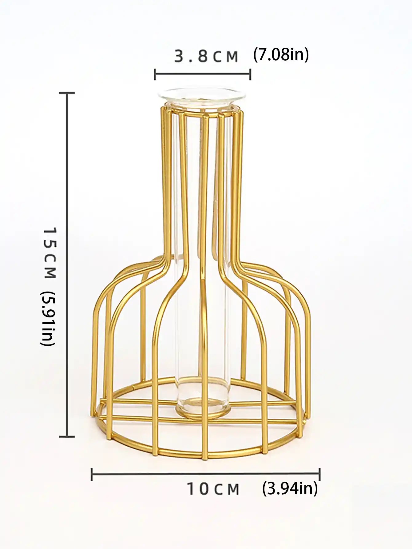 Vase Décoratif en Fer Porito