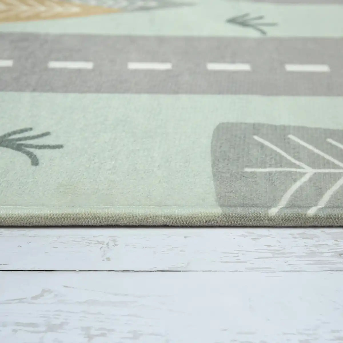 Bordure Tapis Enfant Circuit Forest