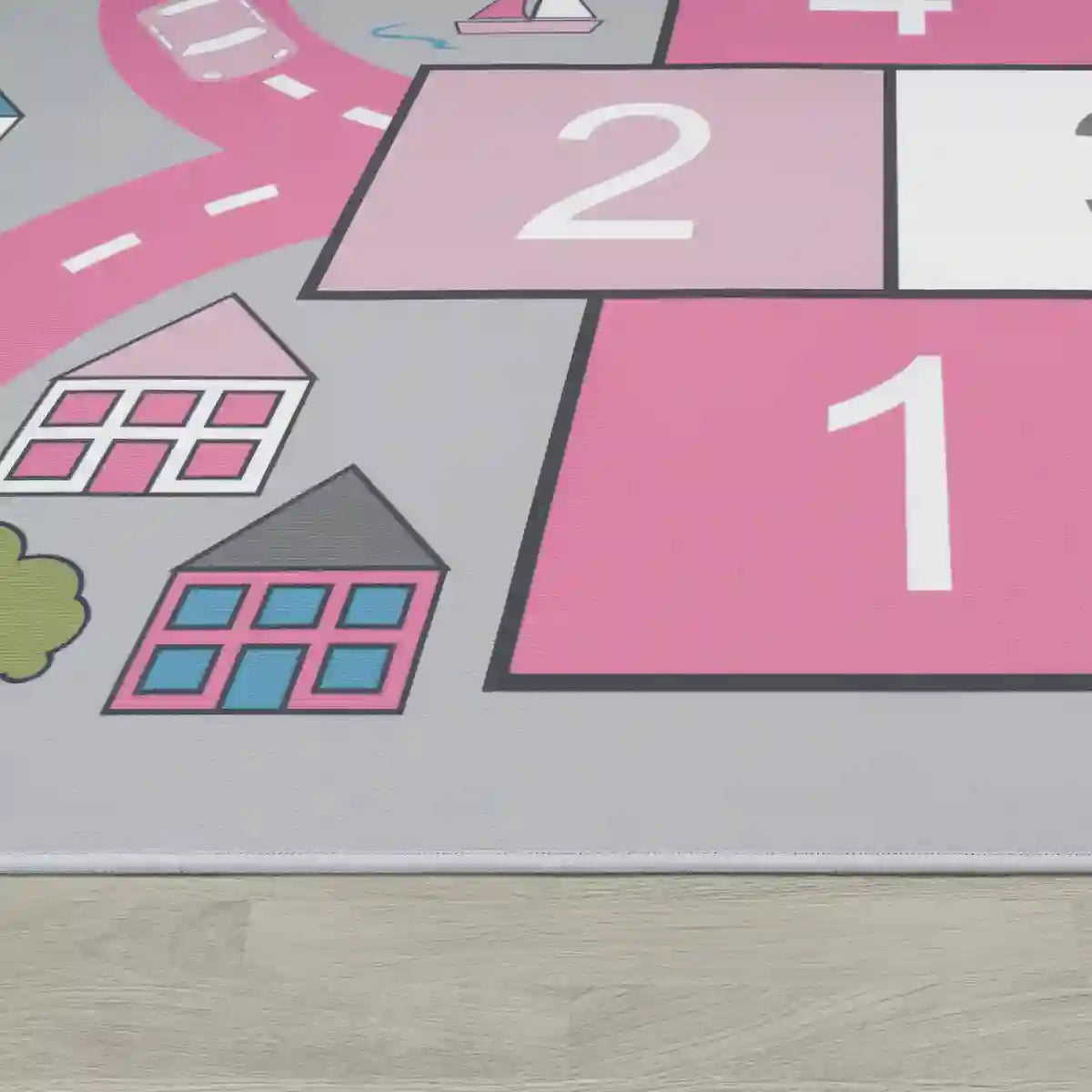 Bordure Tapis Enfant Marelle Faba