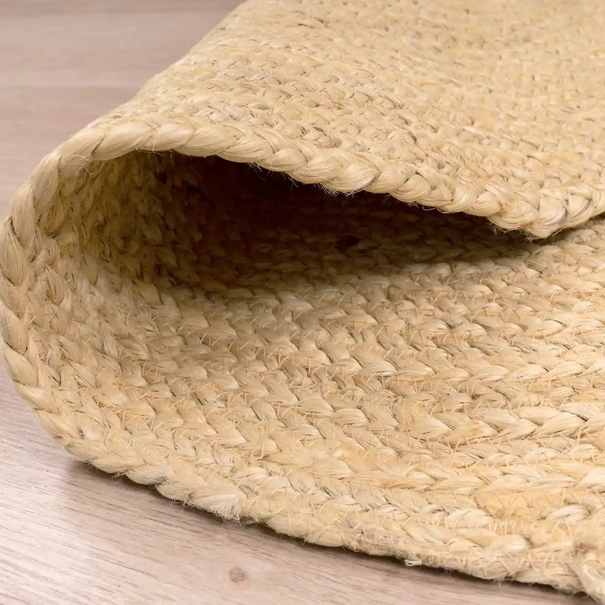 Bordure Tapis Rond Jute Pavo