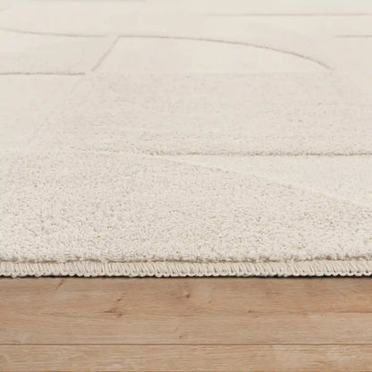 Bordure Tapis Rond Scandinave Liva