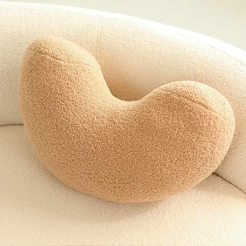 Coussin design original cacahouète