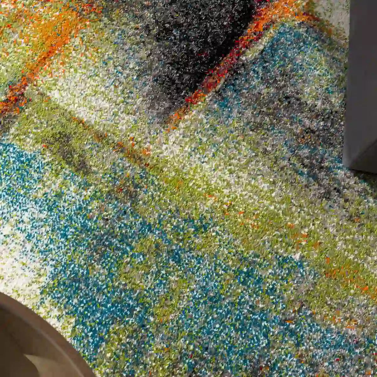 Details Tapis Coloré Vango