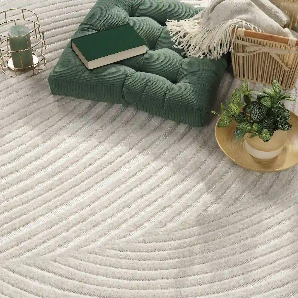 Détails Tapis Design Solara