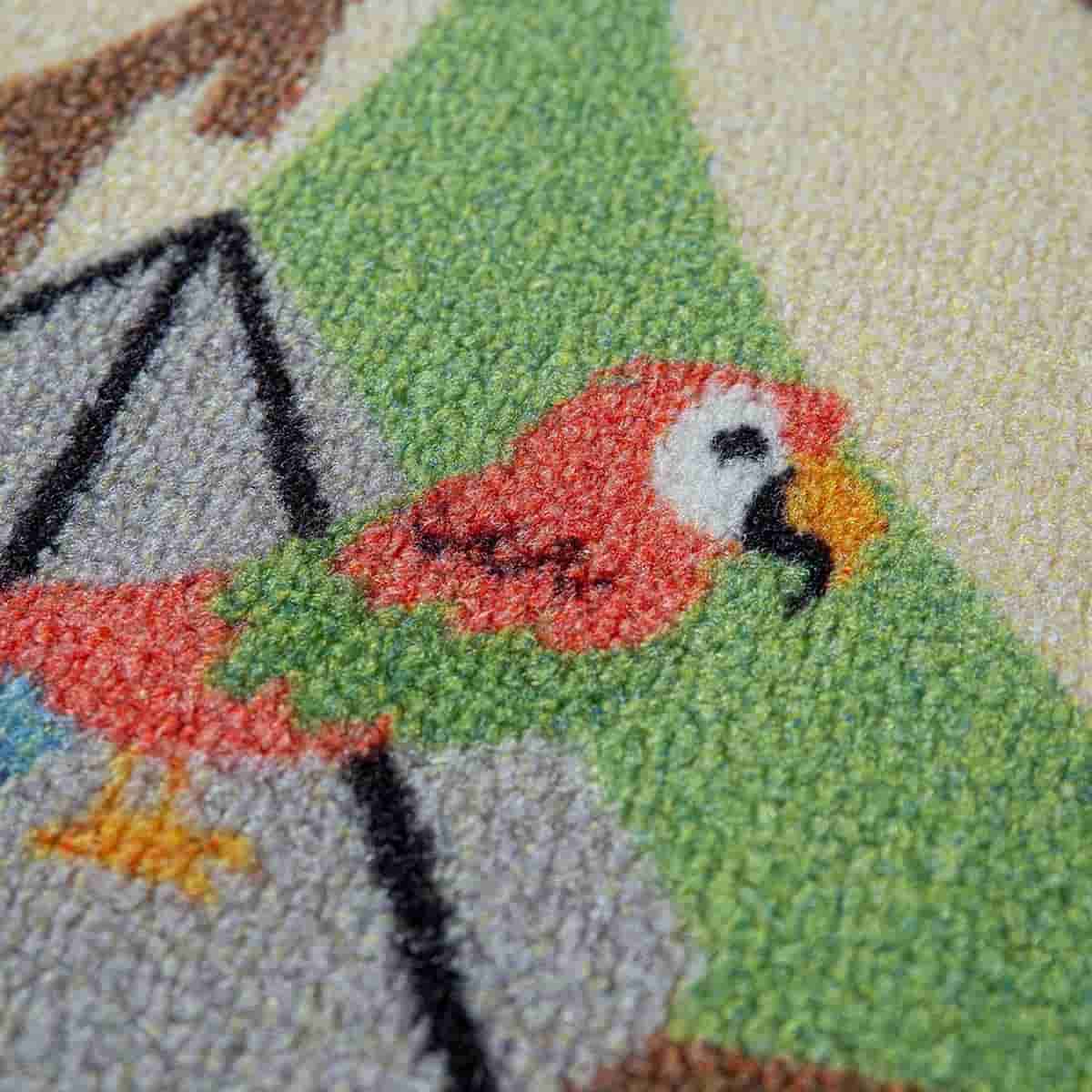 Details Tapis Enfant Zoo