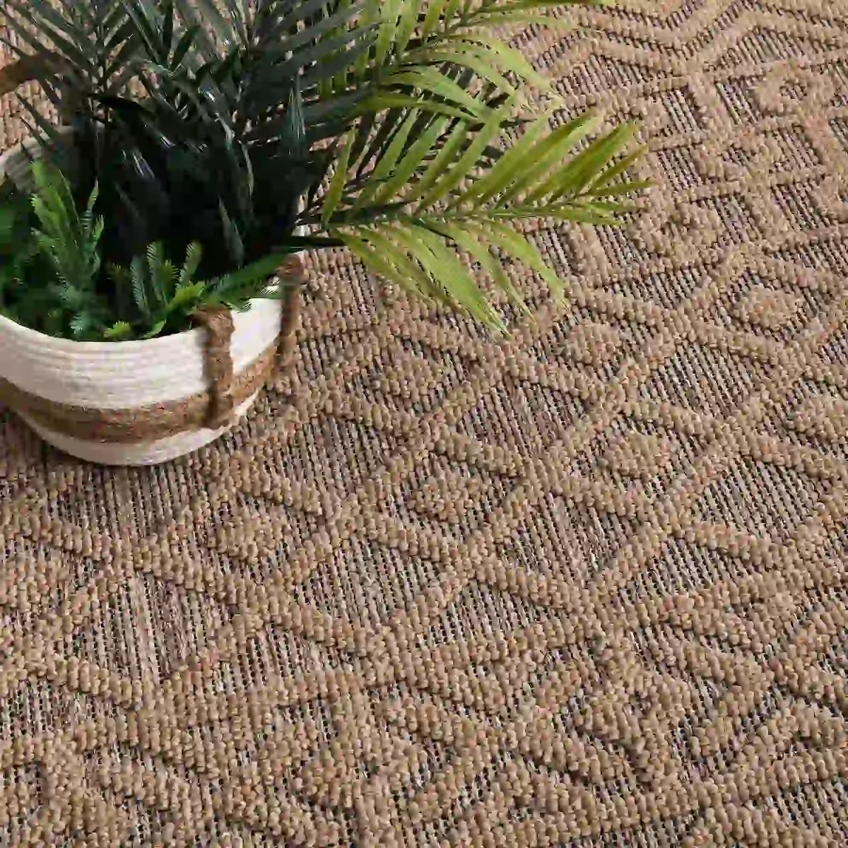 Détails Tapis Naturel Berbo
