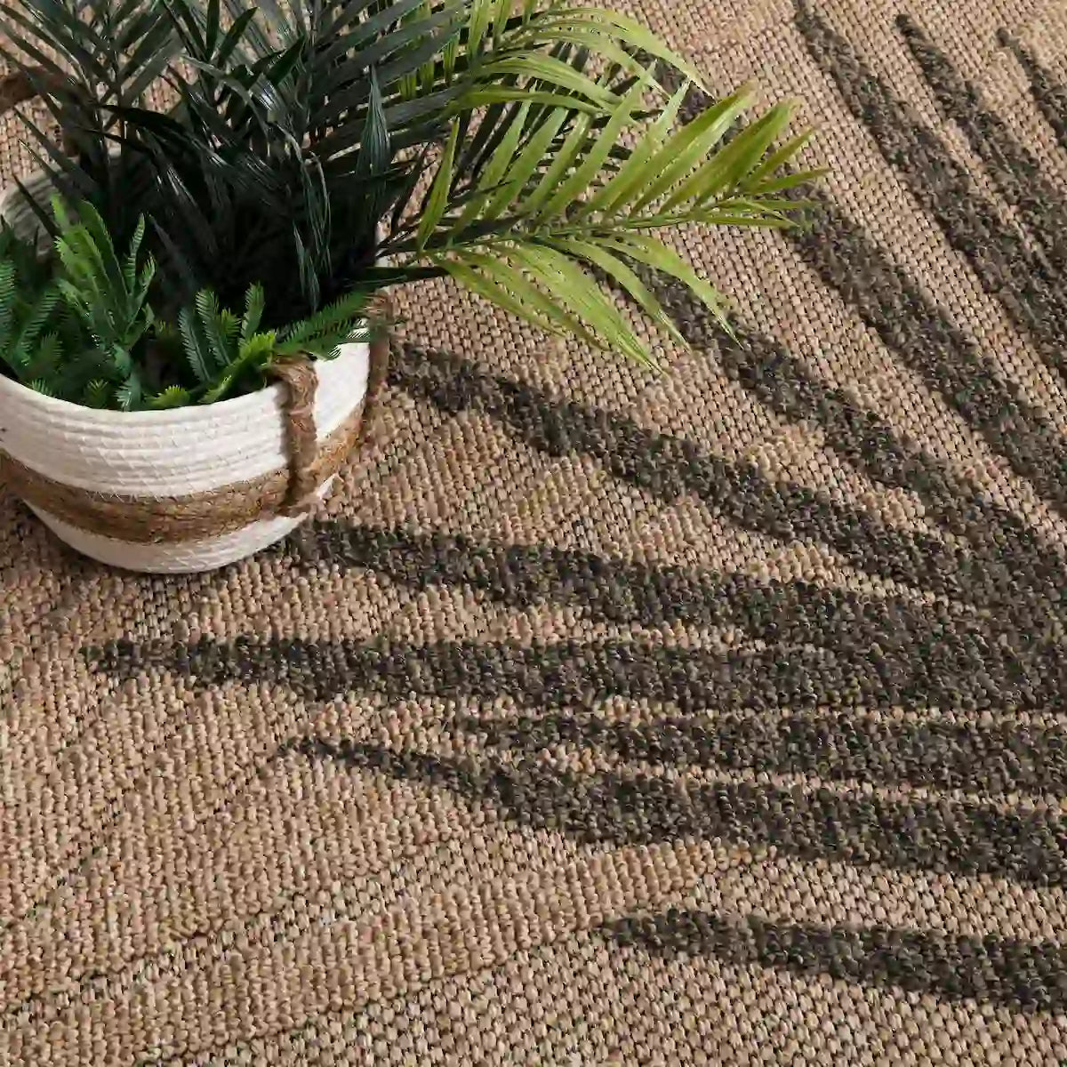 Détails Tapis Naturel Solava