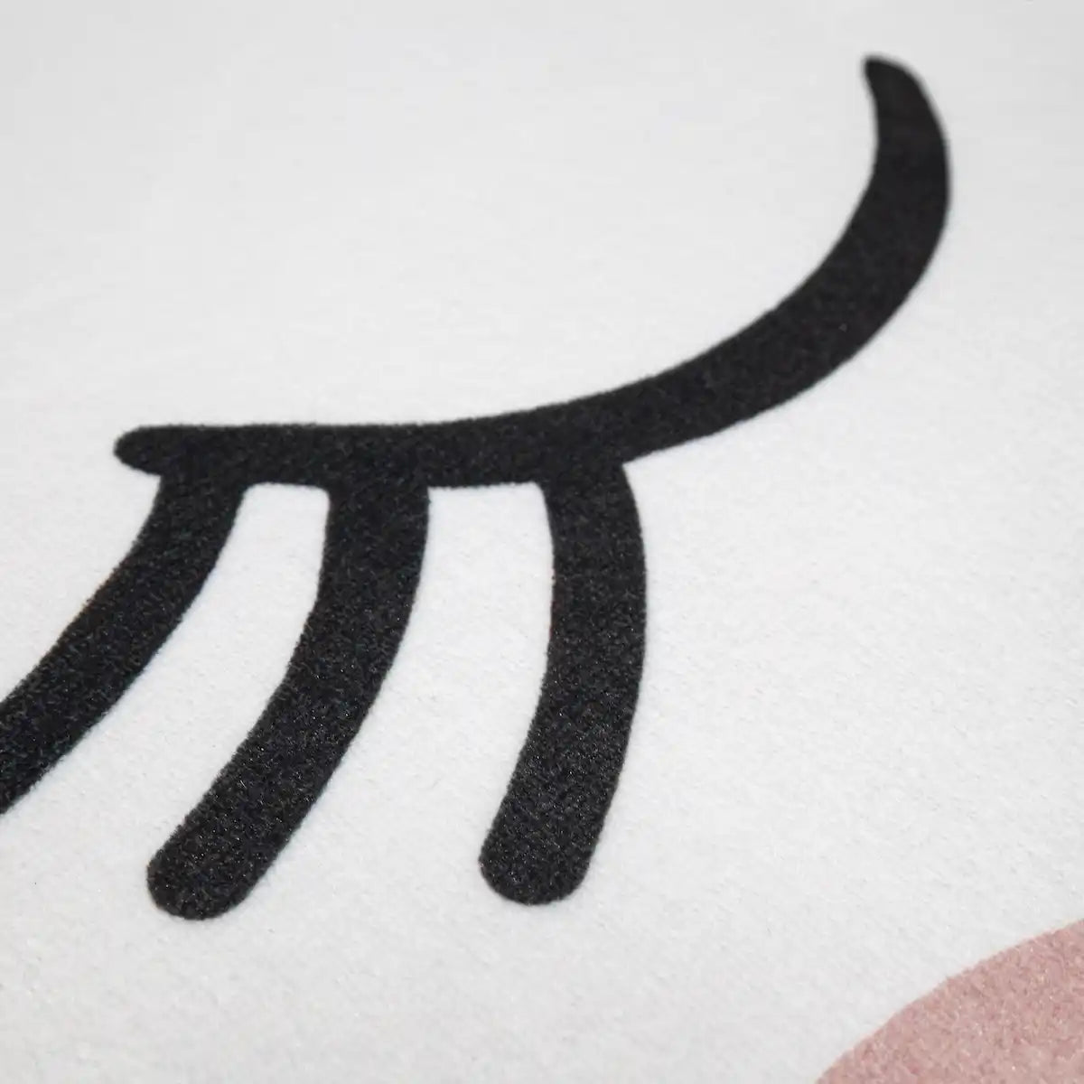 Détails Tapis Rond Enfant Luna